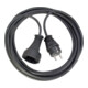 Brennenstuhl kwaliteit kunststof kabel 3m zwart-1