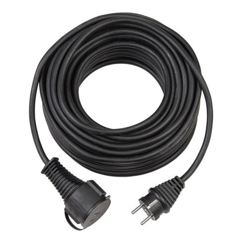 Brennenstuhl Kwaliteits rubber kabel IP44 5m zwart