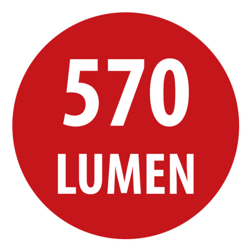 Brennenstuhl lampe d'atelier LED WL 550 / lampe de bar avec 570lm (lampe de travail LED IP65, lampe d'atelier avec 5m de câble, 12x SMD-LEDs, IK07)