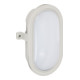 Brennenstuhl Lampe LED ovale 800 lumen (10W, IP44, montage plafond et mural possible), Gris-1