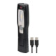 Brennenstuhl LED Accu Zaklamp HL 201 A / LED Werkplaatslamp met Accu (250 + 70lm, verstelbare voet, handzame werklamp met magneet en haak, inclusief USB C-kabel)-1