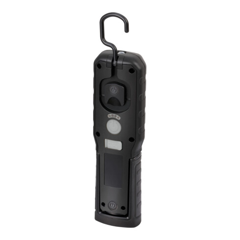 Brennenstuhl LED Accu Zaklamp HL 701 A / LED Werklicht voor buiten IP54 (700+100lm, inclusief USB C-kabel, tot 10u lichtduur, LED zaklamp met magneet en haak)