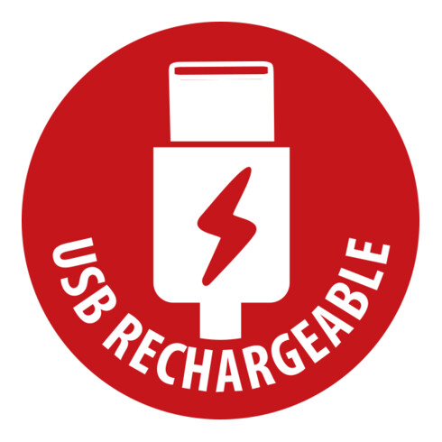 LED Lampe torche sans fil HL 700 A, IP54, 700+100lm