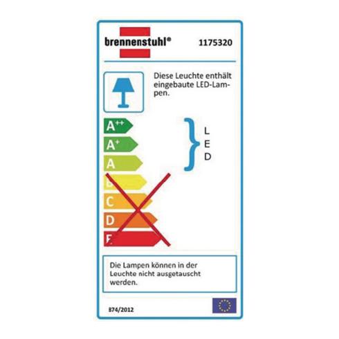 Brennenstuhl LED Handleuchte IP54 60 LEDs 5m