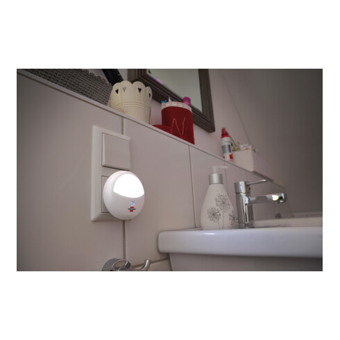 Brennenstuhl LED nachtlamp w. Twilight 1173210 rond <EURO>1173210</EURO>