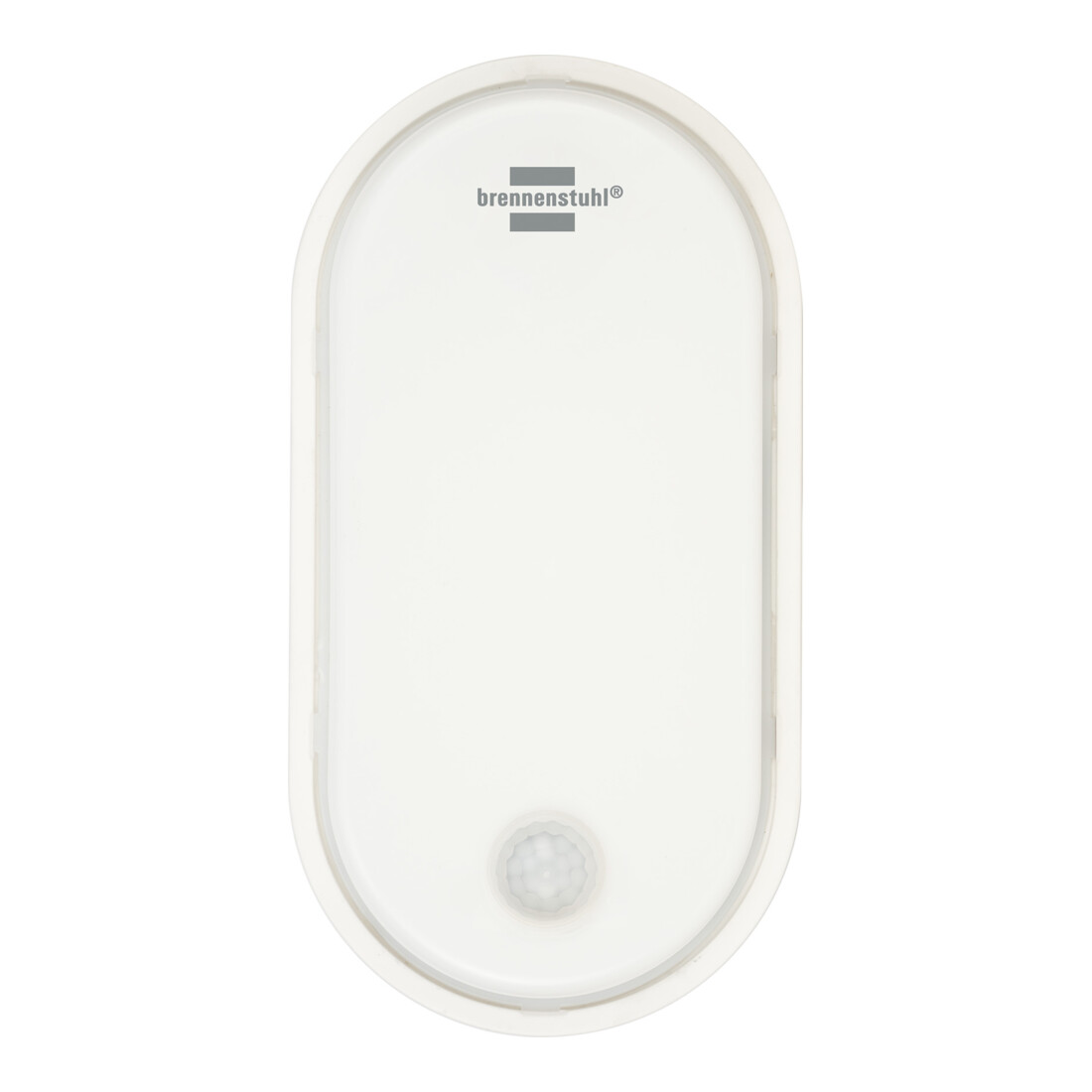Brennenstuhl LED ovale/ Sous-sol 15W avec détecteur de mouvement (intérieur et extérieur) IP54, LED 4000K, 1680lm idéal pour plafond)
