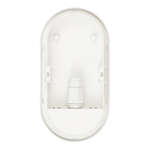 Brennenstuhl LED ovale/ Sous-sol 15W avec détecteur de mouvement (intérieur et extérieur) IP54, LED 4000K, 1680lm idéal pour plafond)