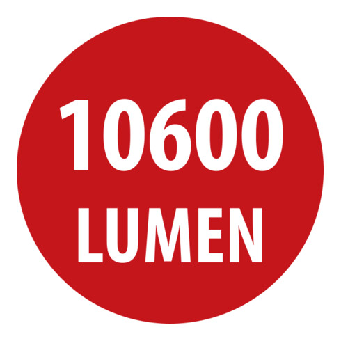 Brennenstuhl LED Projecteur de chantier DINORA 10050 IP54 5m H07RN-F 3G1,5 10600lm avec prise