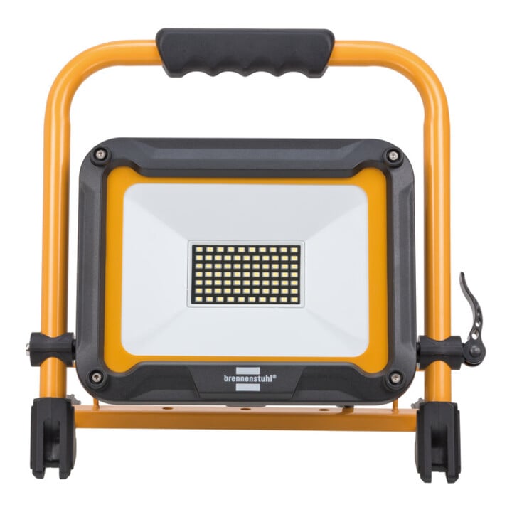 Brennenstuhl LED projecteur de construction JARO 5050 M (50W, 4400lm, 6500K, IP65, projecteur de travail LED avec 5m de câble, attache rapide)