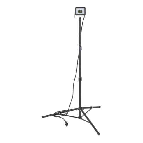 Brennenstuhl LED Statievenwerper JARO T (6500K, IP65, LED werklamp met statief en kabel)