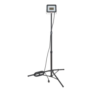 Brennenstuhl LED Stativlamp JARO 7060 T (50W, 5800lm, 6500K, IP65, LED werklamp met statief en 5m kabel)