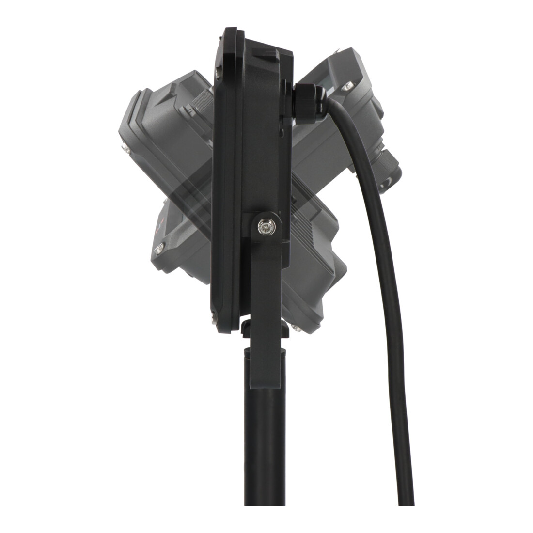 Brennenstuhl LED Stativstrahler JARO 7060 T (50W, 5800lm, 6500K, IP65, LED Arbeitsstrahler mit Stativ und 5m Kabel)