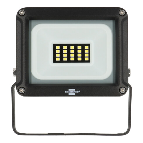 Brennenstuhl LED Strahler JARO 1060 / LED-Leuchte 10W für außen (LED-Außenstrahler zur Wandmontage, LED-Fluter 1150lm aus Aluminium, IP65)