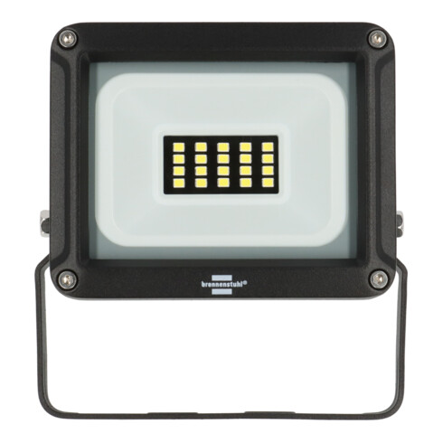 Brennenstuhl LED Strahler JARO 1060 / LED-Leuchte 10W für außen (LED-Außenstrahler zur Wandmontage, LED-Fluter 1150lm aus Aluminium, IP65)