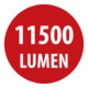 Brennenstuhl LED Strahler JARO 14060 / LED-Leuchte 100W für außen (LED-Außenstrahler zur Wandmontage, LED-Fluter 11500lm aus Aluminium, IP65)-5