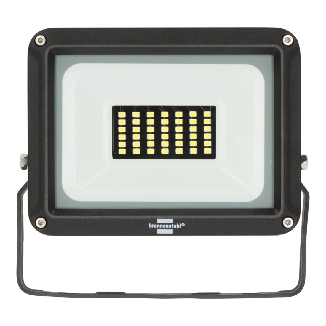 Brennenstuhl LED Strahler JARO 3060 / LED-Leuchte 20W für außen (LED-Außenstrahler zur Wandmontage, LED-Fluter 2300lm aus Aluminium, IP65)
