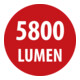 Brennenstuhl LED Straler JARO 7060 / LED-lamp 50W voor buiten (LED-wandstraler, LED-schijnwerper 5800lm aluminium, IP65)-5