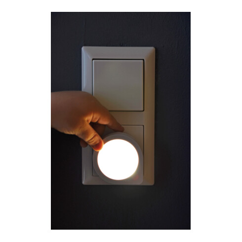 Brennenstuhl Luce notturna a LED NL 01 QD, bianca con sensore crepuscolare