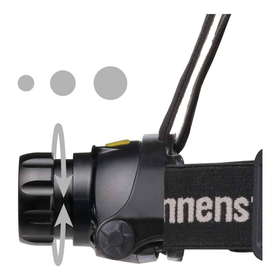 Brennenstuhl LuxPremium LED Akku Sensor Kopflampe SL 401 AF / Wiederaufladbare Stirnlampe mit Sensor (Stirnlampe USB C mit Rotlicht für außen IP44, mit OSRAM-LED, 400lm, bis zu 50h Leuchtdauer)