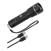 Brennenstuhl LuxPremium Oplaadbare Focus LED-zaklamp TL 1201 AF IP67 / Zaklamp met heldere CREE-LED (traploze focus, 1200lm, 210m bereik, max. 31u brandduur)-2