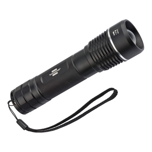 Brennenstuhl LuxPremium Oplaadbare Focus LED-zaklamp TL 1201 AF IP67 / Zaklamp met heldere CREE-LED (traploze focus, 1200lm, 210m bereik, max. 31u brandduur)