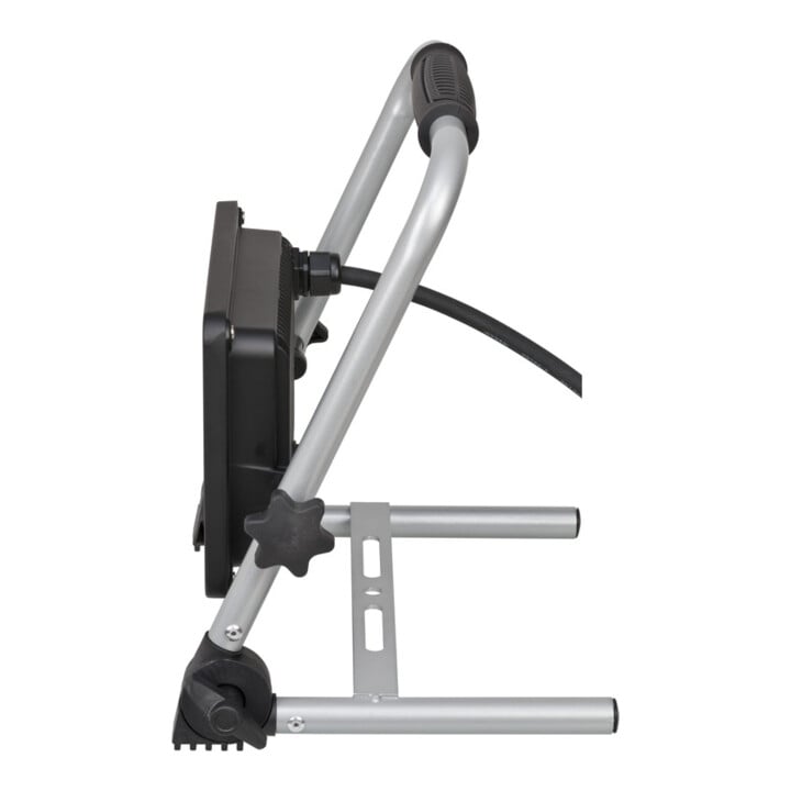 Brennenstuhl Mobile LED spot EL 4050 M / LED construction spot 50W pour l'intérieur et l'extérieur IP65 (LED projecteur de travail 4500lm avec 1,5m de câble H07RN-F 3G1,0 et cadre pliable, IK08)