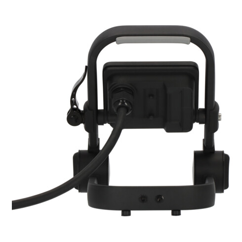 Brennenstuhl Mobiler LED Strahler JARO 1060 M / LED Baustrahler für außen IP65 (LED Arbeitsstrahler 10W mit 2m Kabel, LED Baustellenstrahler mit Schnellspannverschluss und 1150lm)