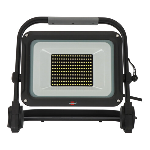 Brennenstuhl Mobiler LED Strahler JARO 14060 M / LED-Leuchte 100W für außen (LED-Außenstrahler mit 5m Kabel, LED-Fluter 11500lm aus Aluminium, dimmbar, IP65)