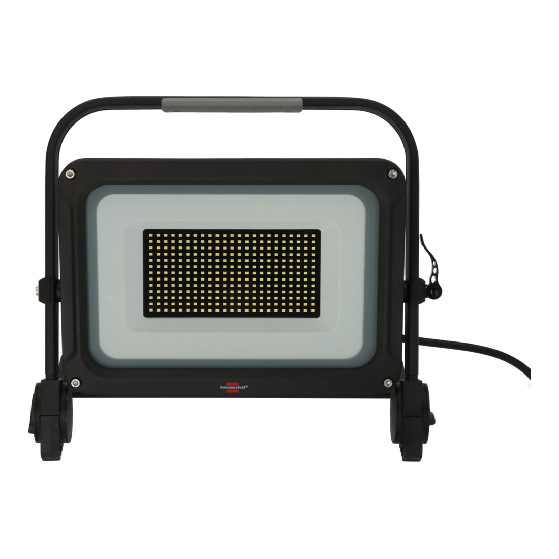 Brennenstuhl Mobiler LED Strahler JARO 20060 M / LED-Leuchte 150W für außen (LED-Außenstrahler mit 5m Kabel, LED-Fluter 17500lm aus Aluminium, dimmbar, IP65)