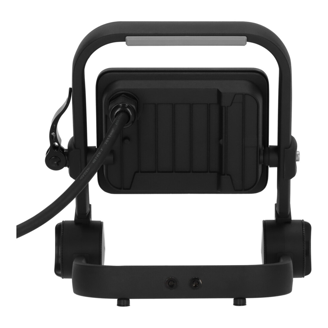 Brennenstuhl Mobiler LED Strahler JARO 3060 M / LED Baustrahler für außen IP65 (LED Arbeitsstrahler 20W mit 2m Kabel, LED Baustellenstrahler mit Schnellspannverschluss und 2300lm)