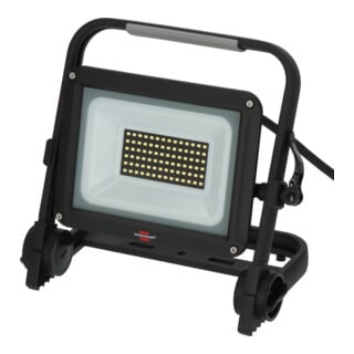 Brennenstuhl Mobiler LED Strahler JARO 7060 M / LED-Leuchte 50W für außen (LED-Außenstrahler mit 5m Kabel, LED-Fluter 5800lm aus Aluminium, dimmbar, IP65)