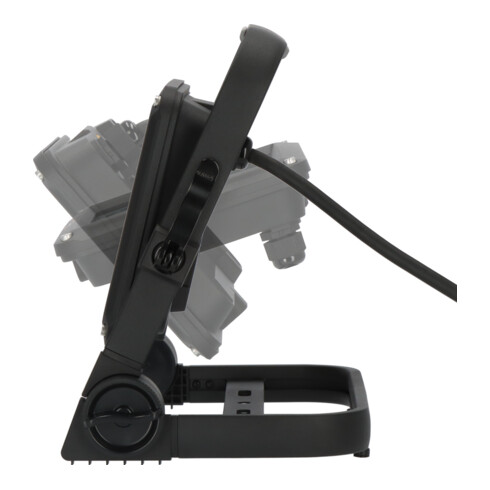 Brennenstuhl Mobiler LED Strahler JARO 7060 M / LED-Leuchte 50W für außen (LED-Außenstrahler mit 5m Kabel, LED-Fluter 5800lm aus Aluminium, dimmbar, IP65)