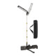 Brennenstuhl Multi Batterij LED Accu Telescoop Bouwlamp 6050 MA (7700lm, IP54, hoogteverstelbaar, compatibel met 18V batterijen van 7 verschillende fabrikanten, zonder batterij, Engineered in Germany)-1