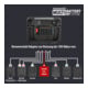 Brennenstuhl Multi Battery LED accu bouwlamp 3000 MA (3150lm, IP65, werklamp compatibel met 18V batterijen van 7 verschillende fabrikanten, zonder batterij, Engineered in Germany)