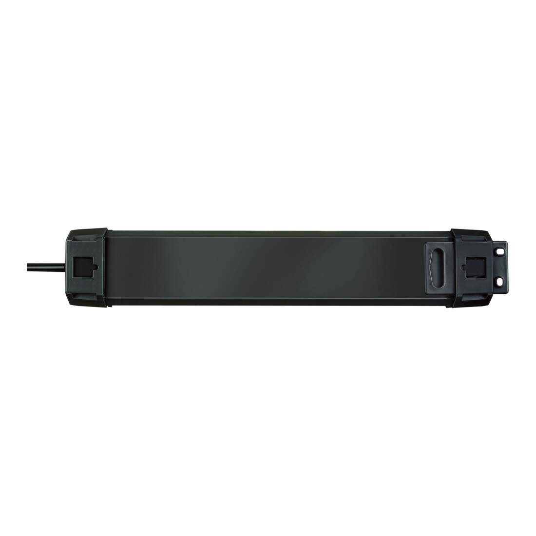 Brennenstuhl Multipresa Premium-Line a 4 vie, con protezione da sovratensione fino a 60000A, nera