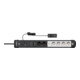Brennenstuhl Multipresa Premium-Line Comfort Switch Plus a 6 vie, nero/grigio chiaro, 3m, H05VV-F 3G1,5 2 permanente, 4 bipolari-5