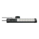 Brennenstuhl Multipresa Premium-Line Comfort Switch Plus a 6 vie, nero/grigio chiaro, 3m, H05VV-F 3G1,5-1