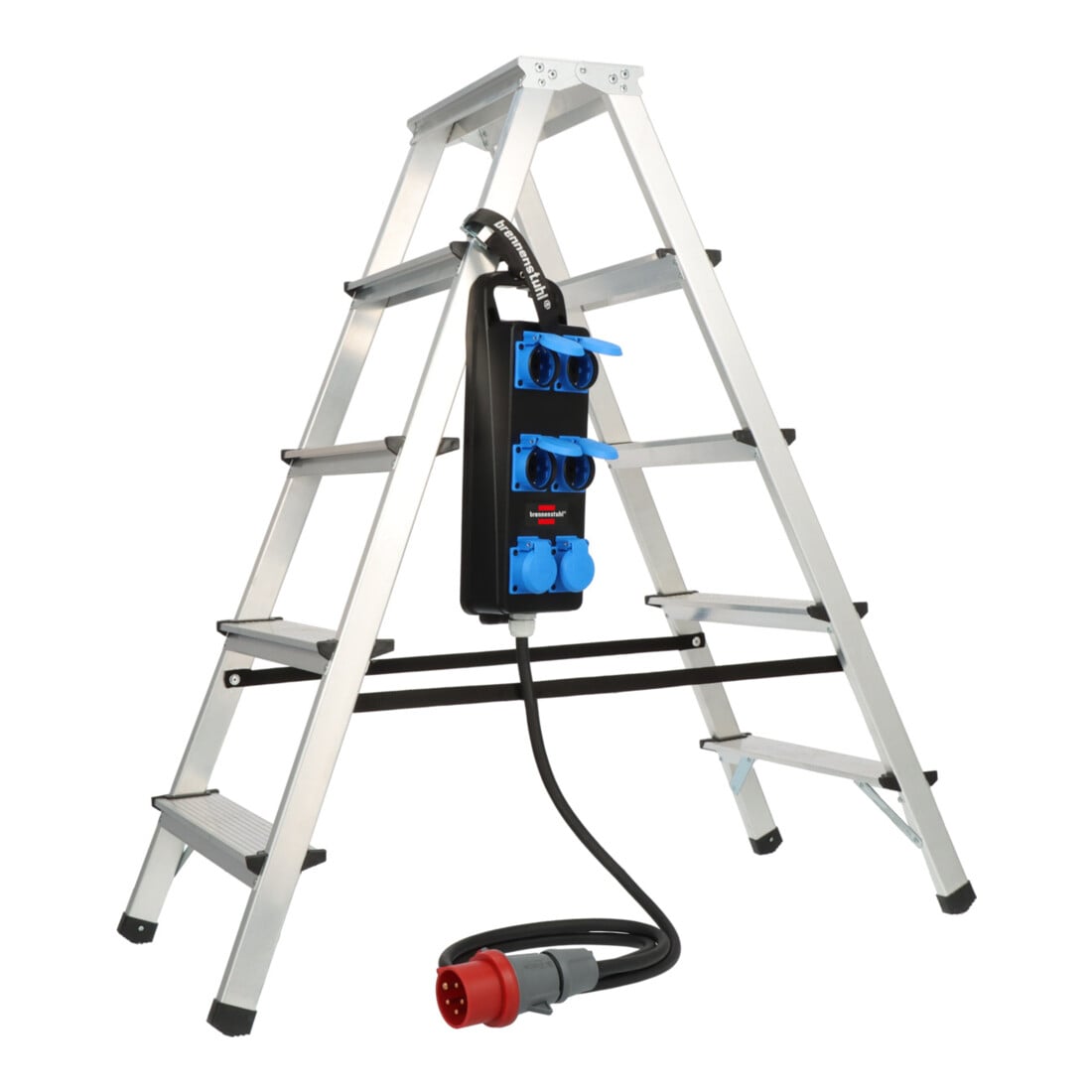 Brennenstuhl Portabler Stromverteiler BSV P 2m Kabel IP44