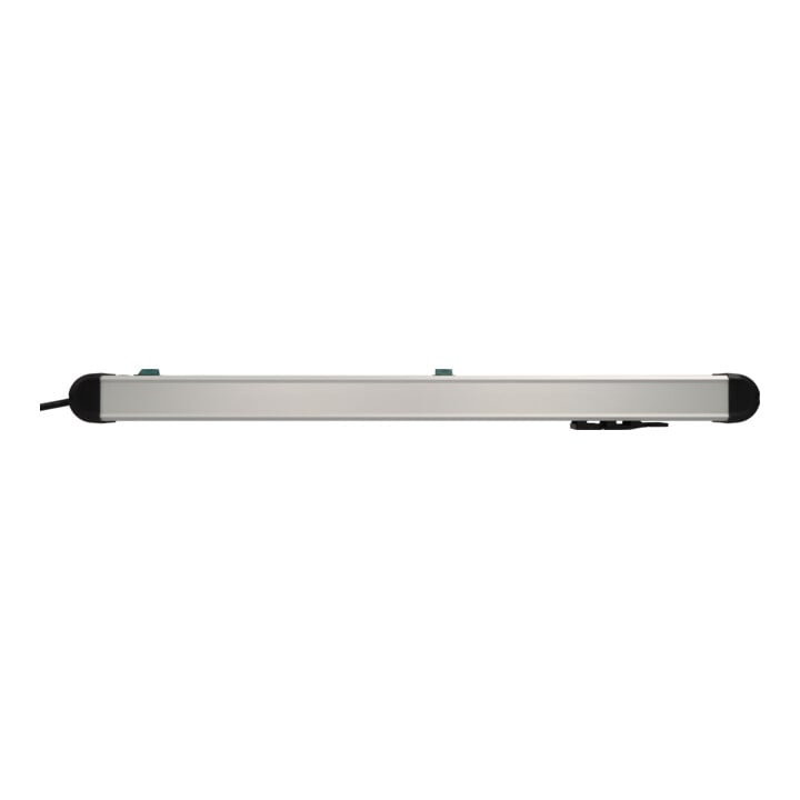 Brennenstuhl Premium-Alu-Line Steckdosenleiste 12-fach / Steckerleiste aus hochwertigem Aluminium