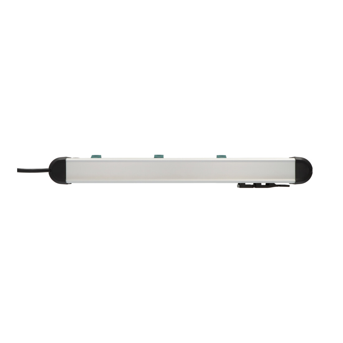 Brennenstuhl Premium-Alu-Line Steckdosenleiste 6-fach / Steckerleiste aus hochwertigem Aluminium (1391030601)