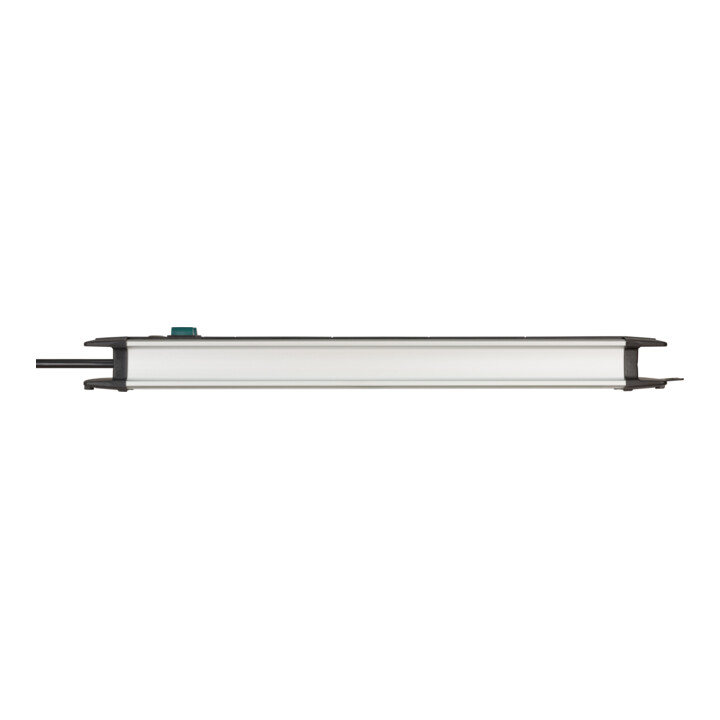 Brennenstuhl Premium-Alu-Line Technik Steckdosenleiste 16-fach Duo schwarz 3m H05VV-F 3G1,5 8-fach schaltbare Steckdosen