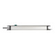 Brennenstuhl Premium-Alu-Line Technik stekkerdoos 12-voudig Duo zwart 3m H05VV-F 3G1.5 6-voudig schakelbare stekkerdozen