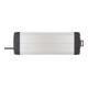 Brennenstuhl Premium-Alu-Line Technik stekkerdoos 12-voudig Duo zwart 3m H05VV-F 3G1.5 6-voudig schakelbare stekkerdozen