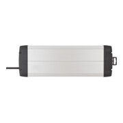 Brennenstuhl Premium-Alu-Line Technik stekkerdoos 12-voudig Duo zwart 3m H05VV-F 3G1.5 6-voudig schakelbare stekkerdozen-5