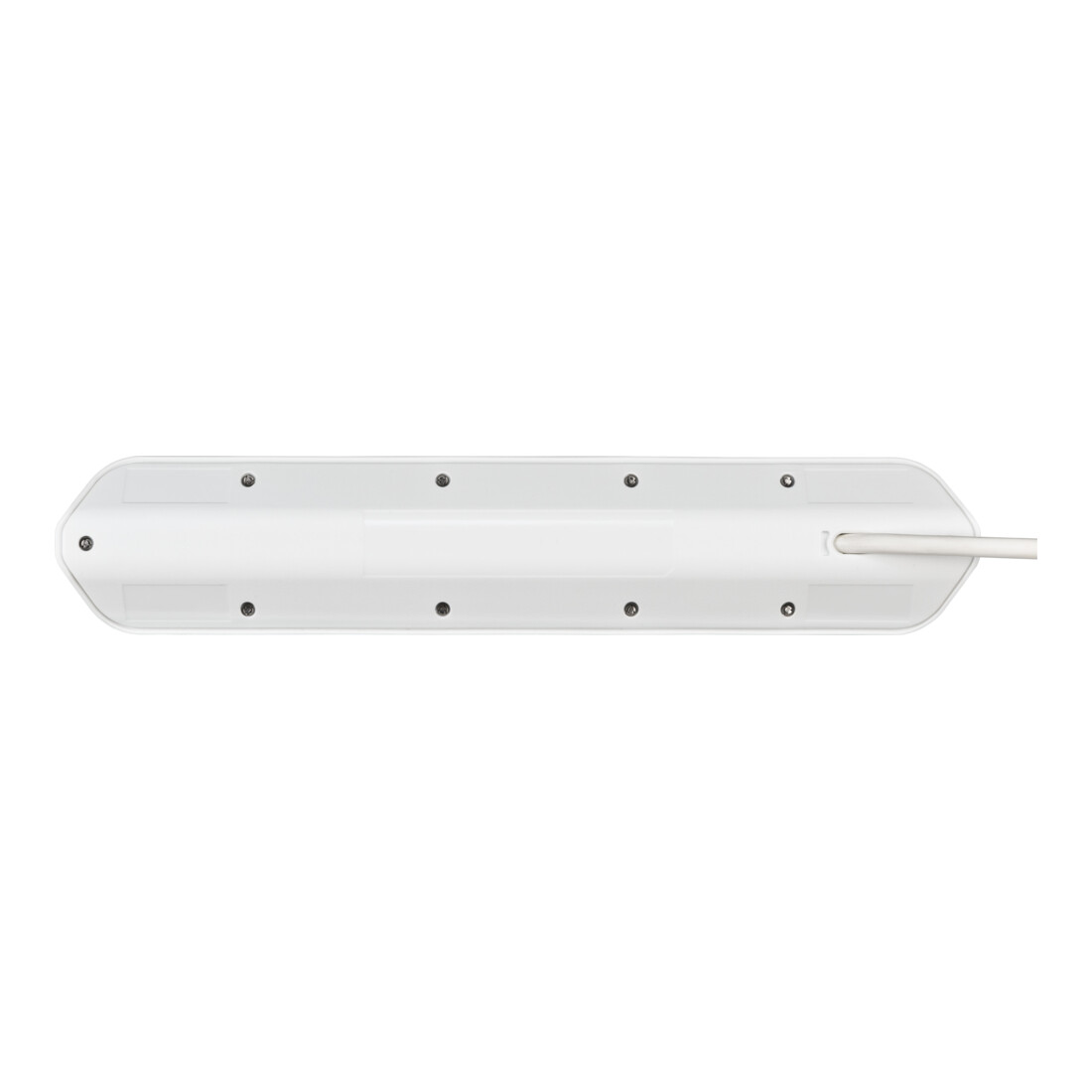 Brennenstuhl Presa angolare brennenstuhl®estilo a 6 vie, con funzione di ricarica USB, 4x prese di protezionee 2x Euro, argento/bianco