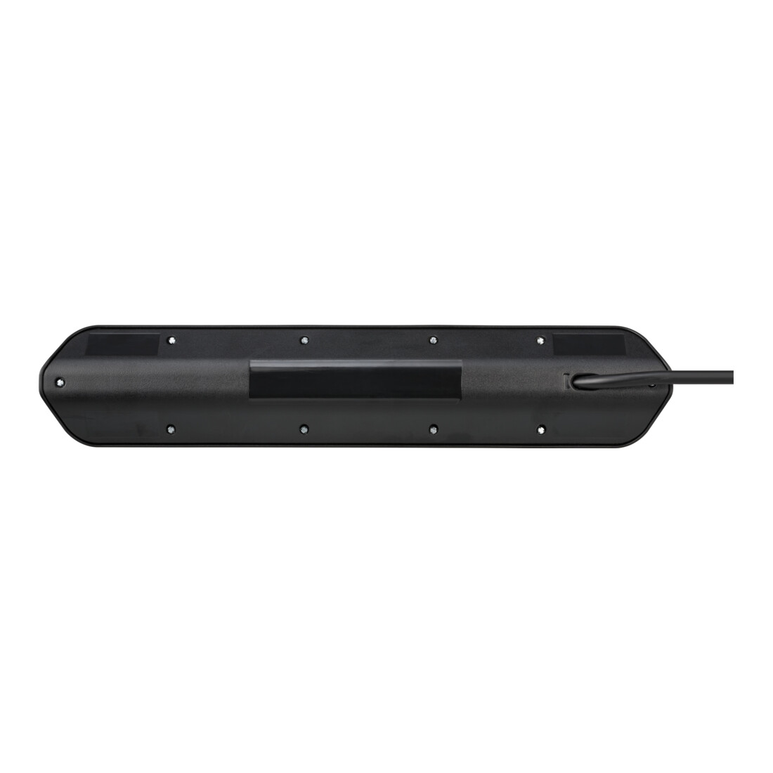 Brennenstuhl Presa angolare brennenstuhl®estilo a 6 vie, con funzione di ricarica USB, 4x Schuko e 2x Euro, argento/nero
