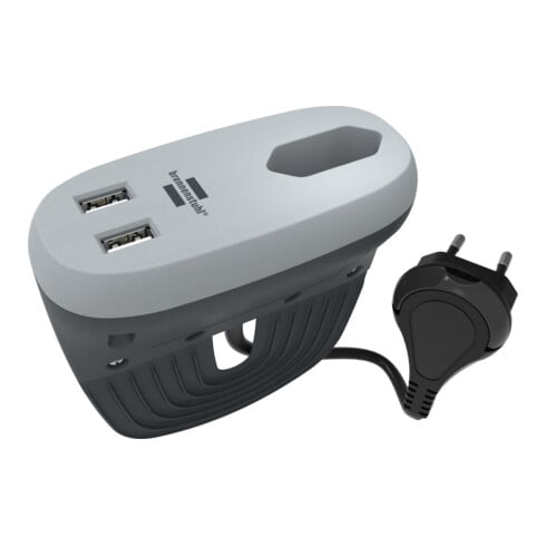 Brennenstuhl Presa da divano ®estilo con funzione di ricarica, 1xpresa euro e 2x caricatore USB