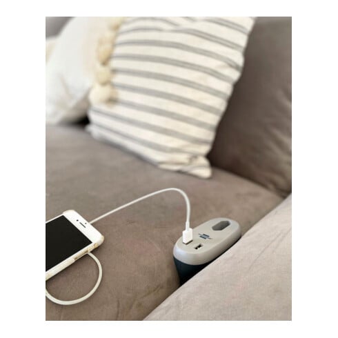 Brennenstuhl Presa da divano ®estilo con funzione di ricarica, 1xpresa euro e 2x caricatore USB