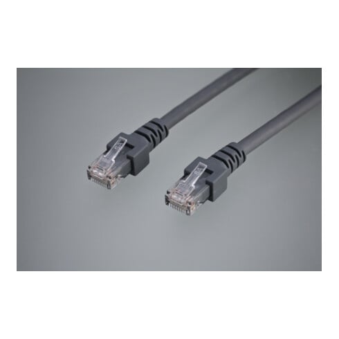 Brennenstuhl Presa LAN da tavolo a 3 vie con caricatore USB Tower Power 2xLAN-RJ45, 2xUSB, 2m H05VV-F 3G1,5 argento-nero