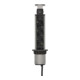 Brennenstuhl Presa multipla a 3 vie Tower Power, 2m, H05VV-F 3G1,5-5
